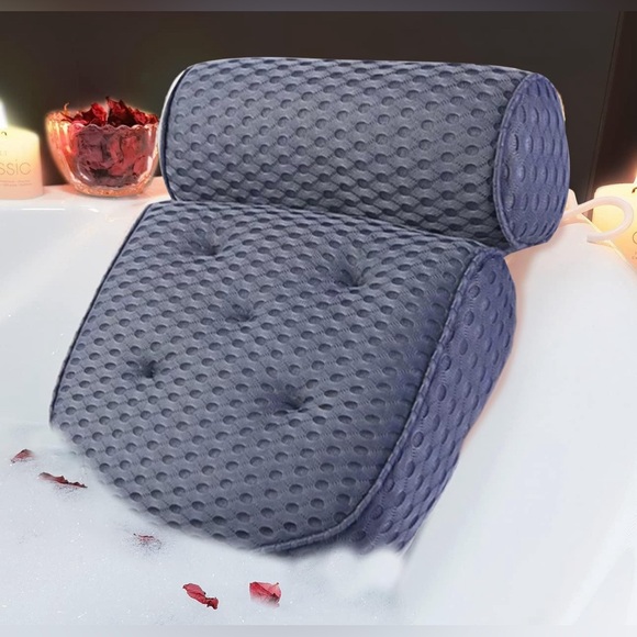 Bathtub Large Spa Pillow with 4D Air Mesh - Picture 2 of 6